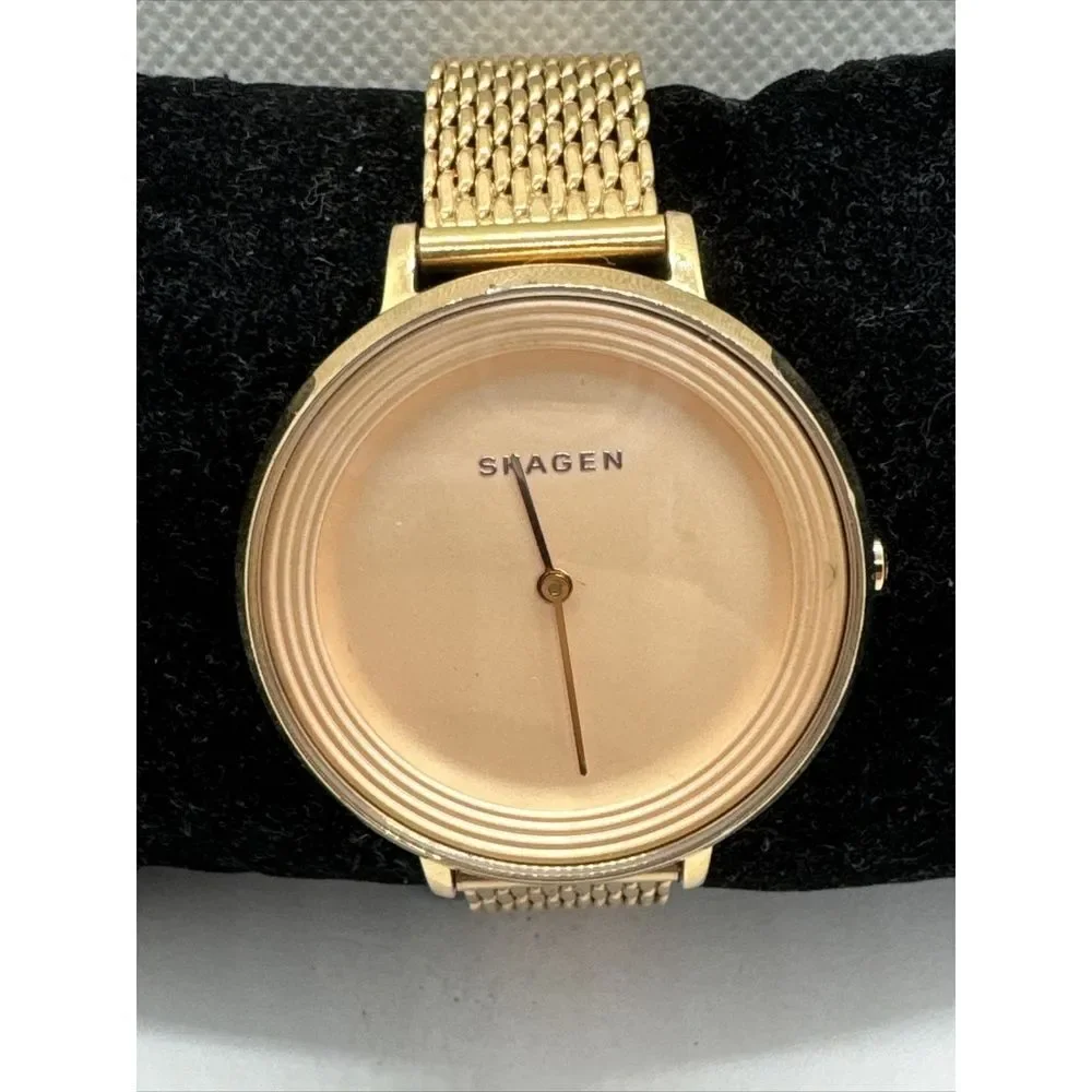 Skagen Ditte SKW2334 Women's Rose Gold Stainless Steel Mesh Analog Watch JNA948